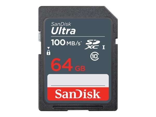 SanDisk Ultra - Flash-Speicherkarte - 64 GB