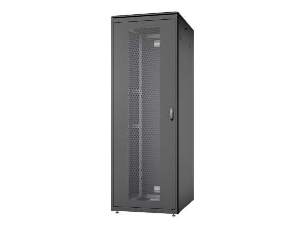 DIGITUS Unique Series - Schrank Netzwerkschrank - Schwarz, RAL 9005 - 47U - 48.3 cm (19")