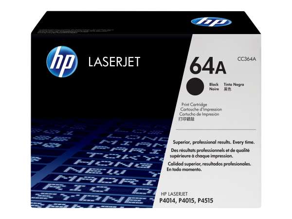 HP 64A - Schwarz - original - LaserJet - Tonerpatrone (CC364A)