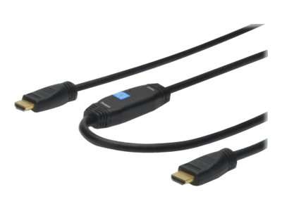 DIGITUS HDMI High Speed Anschlusskabel mit Ethernet und Signalverstärker