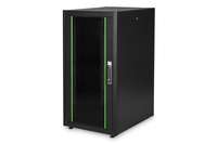 DIGITUS Professional Dynamic Basic Series DN-19 22U-6/8-DB - Schrank Netzwerkschrank - Schwarz, RAL