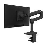 Ergotron LX - Befestigungskit (Gelenkarm, Spannbefestigung für Tisch, Tischplattenbohrung, 8" Stange