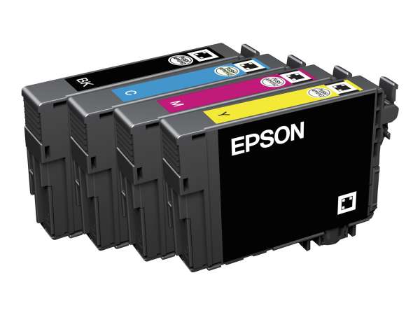 Epson 18 Multipack - 4er-Pack - Schwarz, Gelb, Cyan, Magenta - original - Blisterverpackung - Tinten