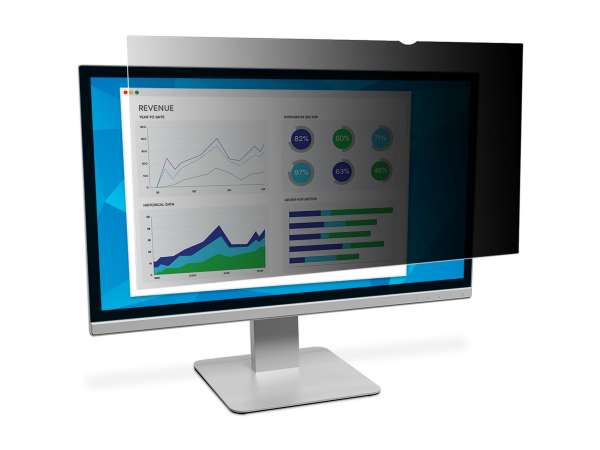 3M Blickschutzfilter für 24in Vollbild-Monitor - 16:9 - PF240W9E - 61 cm (24") - 16:9 - Monitor - Ra