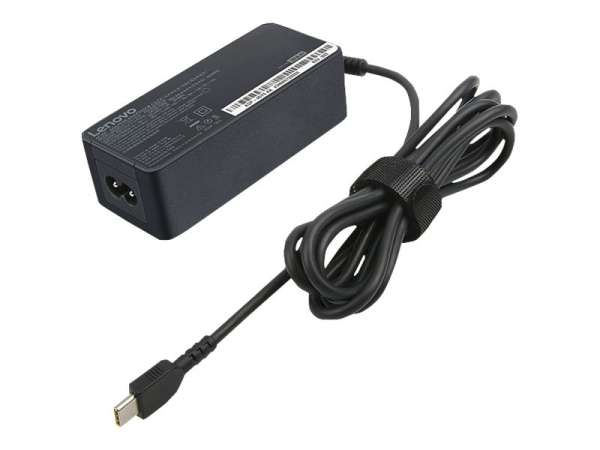 Lenovo 45W Standard AC Adapter (USB Type-C) - Netzteil - Wechselstrom 100-240 V - 45 Watt - Dänemark