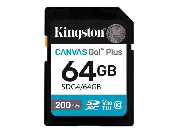 Kingston Canvas Go! Plus - Flash-Speicherkarte