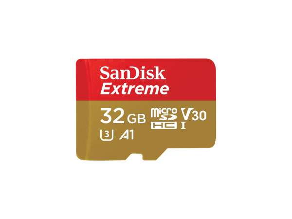 SanDisk Extreme - Flash-Speicherkarte (microSDHC/SD-Adapter