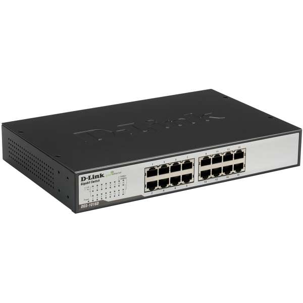 D-Link DGS 1016D - Switch - 16 x 10/100/1000