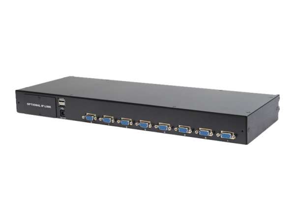 DIGITUS Modularer KVM-Switch, 8-Port