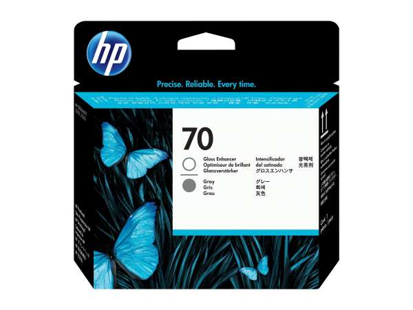 HP 70 - Grau, Gloss Enhancer - Druckkopf - für