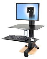 Ergotron WorkFit-S Single HD Workstation - Stehender Tischwandler