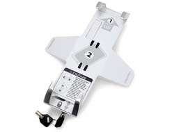 Ergotron Montagekomponente (Montage) - für Tablett - verriegelbar - Metall, composite - Bildschirmgr