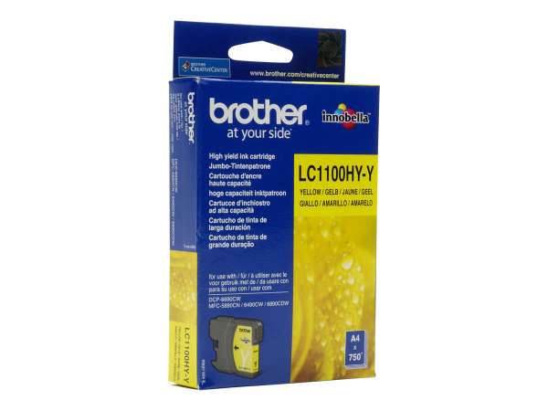 Brother LC1100Y - Gelb - original - Tintenpatrone
