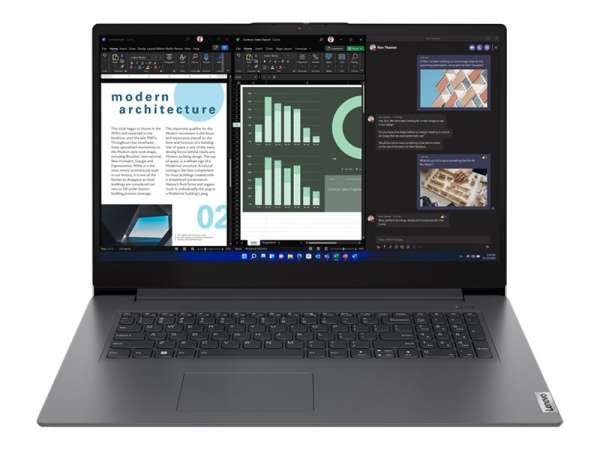 Lenovo V17 G4 IRU 83A2 - 180°-Scharnierdesign - Intel Core i7 13620H - Win 11 Pro - UHD Graphics - 1