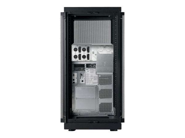APC NetShelter SX - Schrank - Schwarz - 24U - 48.3 cm (19")
