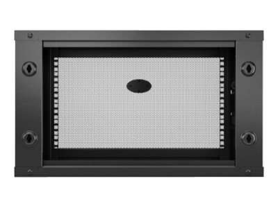 APC NetShelter WX AR106SH6 - Gehäuse - geeignet für Wandmontage - Schwarz - 6U - 48.3 cm (19")