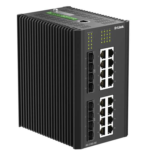 D-Link DIS 310G-24X - Switch - industriell