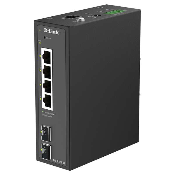 D-Link DIS 210G-06 - Switch - industriell - Smart
