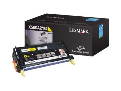 Lexmark Gelb - original - Tonerpatrone - für