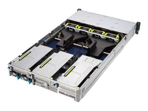 ASUS RS720A-E11-RS24U - Server - Rack-Montage - 2U - zweiweg - keine CPU - RAM 0 GB - SATA - Hot-Swa