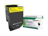 Lexmark X417 - Hohe Ergiebigkeit - Gelb - original