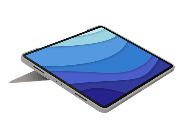 Logitech Combo Touch - Tastatur und Foliohülle - mit Trackpad - hintergrundbeleuchtet - Apple Smart