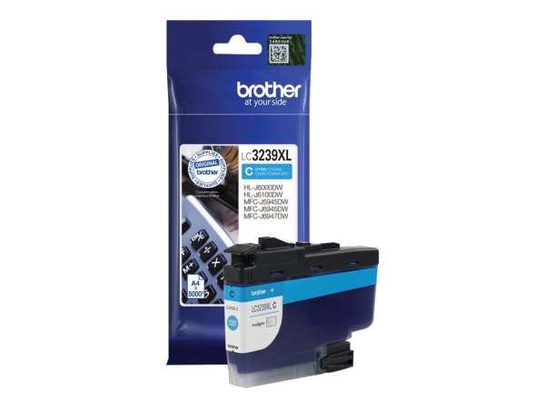 Brother LC3239XLC - Cyan - original - Tintenpatrone