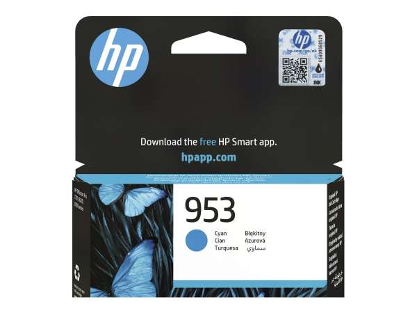 HP 953 - 9 ml - Cyan - original - Blisterverpackung