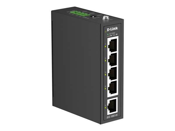 D-Link DIS 100E-05 - Switch - industriell - unmanaged