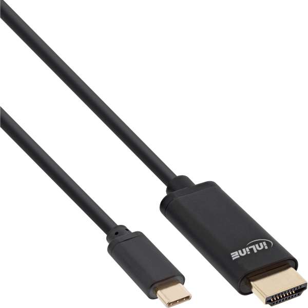InLine USB Display Kabel - USB-C Stecker zu HDMI Stecker - 1m