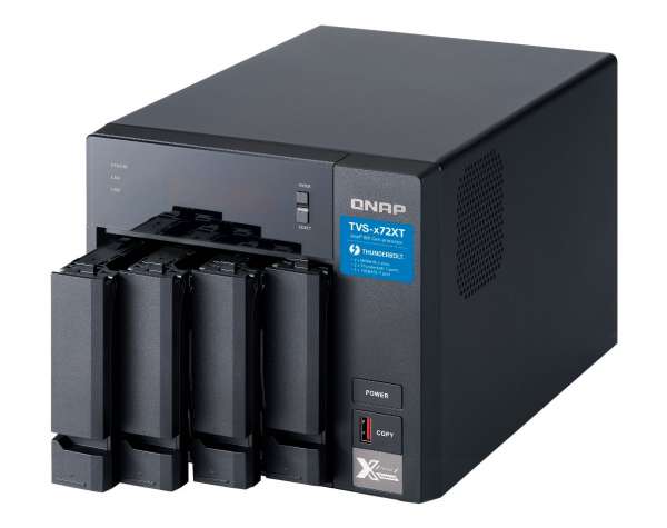 QNAP TVS-472XT - NAS-Server - 4 Schächte - SATA 6Gb/s