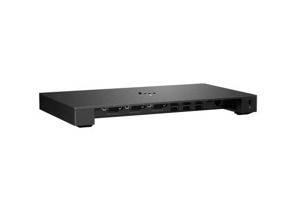 HP Einfache E/A-Anschlussbasis für ElitePOS - Schwarz - 284 mm - 162 mm - 292 mm - 600 g