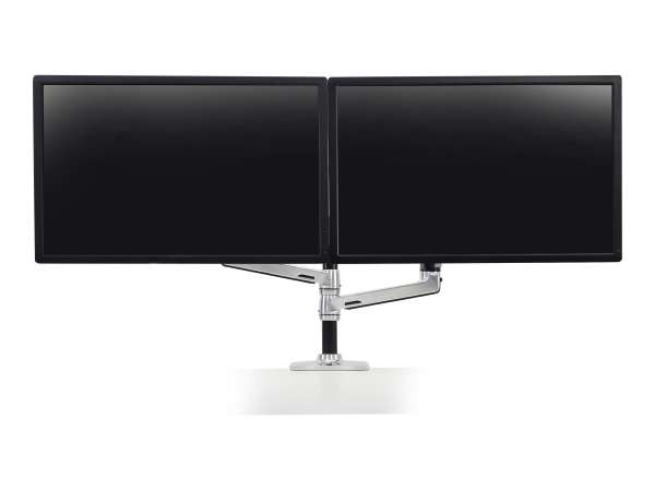 Ergotron LX - Befestigungskit (Spannbefestigung für Tisch, Tischplattenbohrung, Stange, 2 Gelenkarme