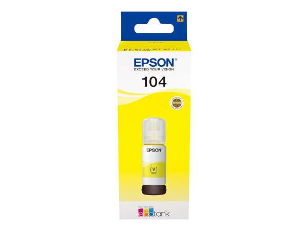 Epson EcoTank 104 - 65 ml - Gelb - original