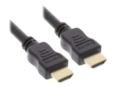 InLine HDMI-High Speed Kabel mit Ethernet - Premium - 4K2K - ST/ST - schwarz - 2m