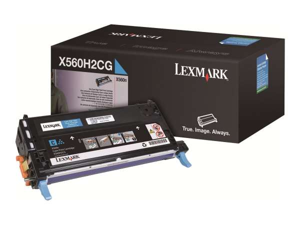 Lexmark Hohe Ergiebigkeit - Cyan - original