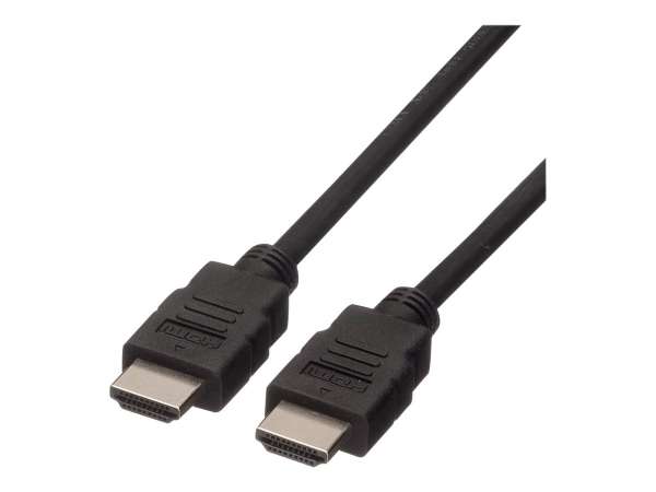 ROLINE HDMI-Kabel mit Ethernet - HDMI männlich