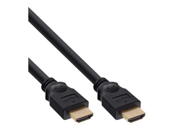 InLine 25er B-Pack HDMI Kabel - Highspeed - ST/ST - vergoldete Kont. - schwarz - 3m