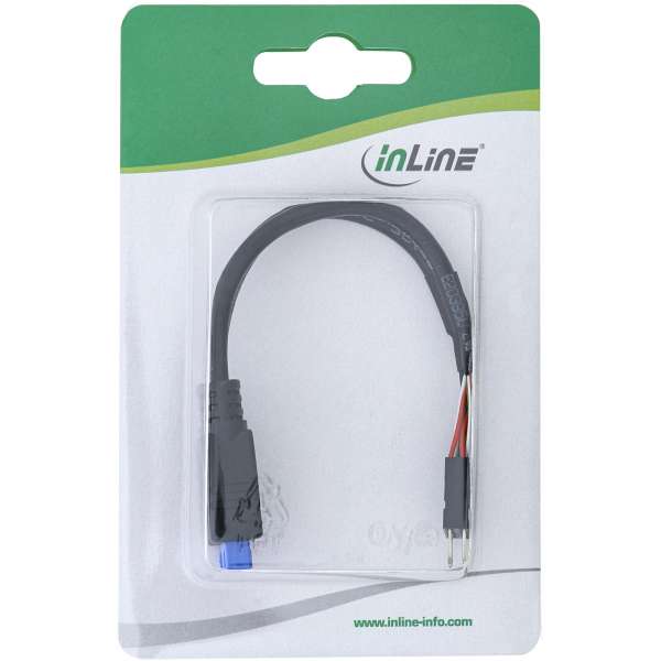 InLine USB 3.0 zu 2.0 Adapterk. int. - USB 3.0 / USB 2.0 Pfostenanschluss - 0,15m