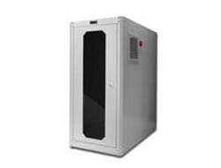 DIGITUS Computergehäuse mit eingebautem Filterlüfter und Nivellierfüßen