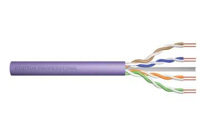 DIGITUS CAT 6 U/UTP Datenkabel - Verlegekabel, 305 m, Simplex, Cca-s1a,d0,a1