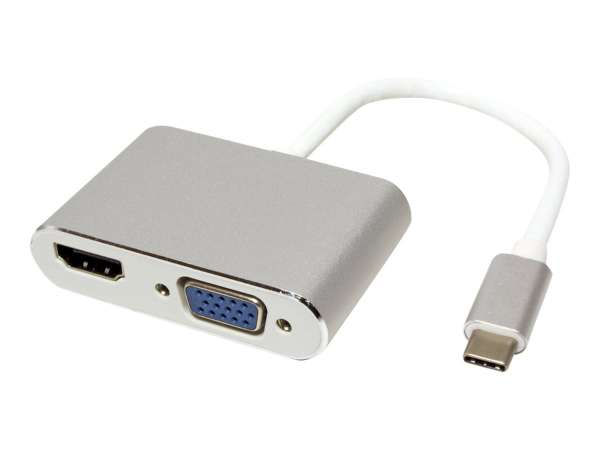 ROLINE Externer Videoadapter - USB-C 3.1