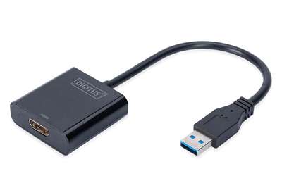 DIGITUS USB-A 3.2 Gen 1 zu HDMI Grafik Adapter