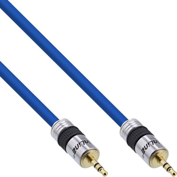 InLine Klinken-Kabel PREMIUM - 3,5mm Stecker / Stecker - 10m