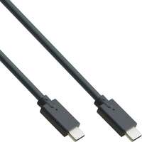 InLine USB 3.2 Gen.2x2 Kabel - USB-C Stecker/Stecker - schwarz - 1m