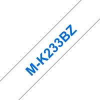 Brother M-K233BZ - Blau auf weiß - Rolle (1,2 cm x 8 m)