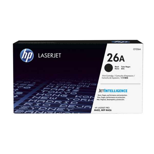 HP 26A - Schwarz - original - LaserJet - Tonerpatrone (CF226A)