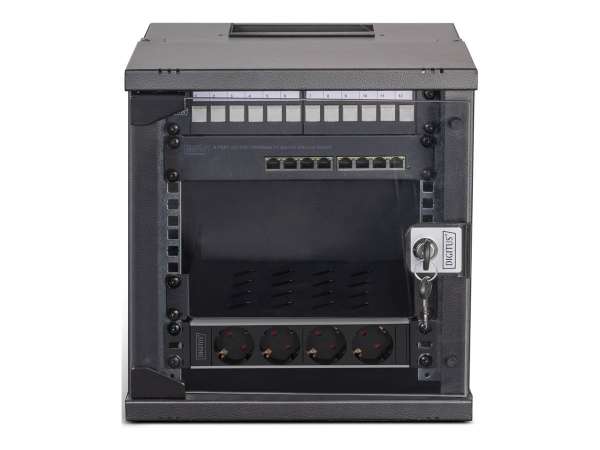 DIGITUS Netzwerk-Set SOHO Pro, 254 mm (10") - 6HE, 315 x 300 mm (B x T)