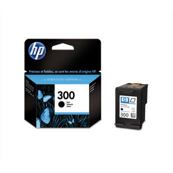 HP 300 - 4 ml - Schwarz - original - Tintenpatrone
