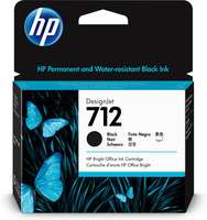 HP 712 - 80 ml - Schwarz - original - DesignJet